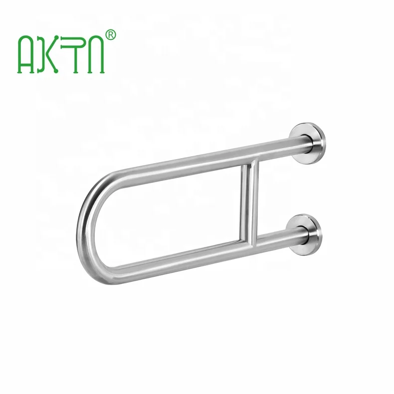 China Manufacture Bathroom Medical Accessories Grab Bars Stainless Steel foldingToilet Safety Handrails for Pregnant Disabled