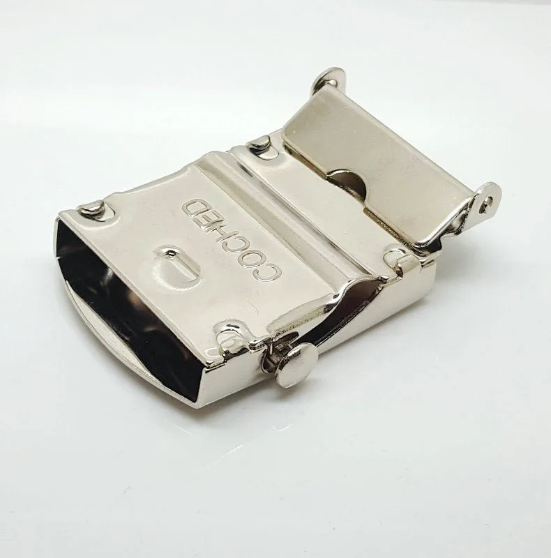 40 mm iron belt buckle custom logo nickel unisex cheap iron clamp slider iron buckles for canvas belts