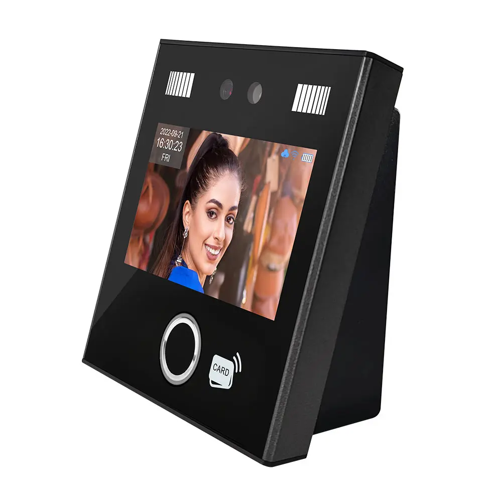 Telegram App Biometric face recognition access control  time Attendance face recognition camera system