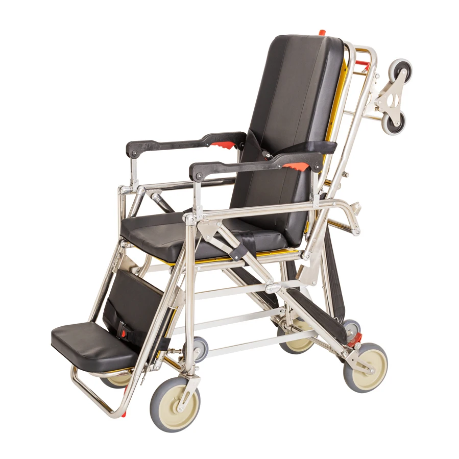 Low price High quality Hospital Equipment Aluminum alloy ambulance stretcher