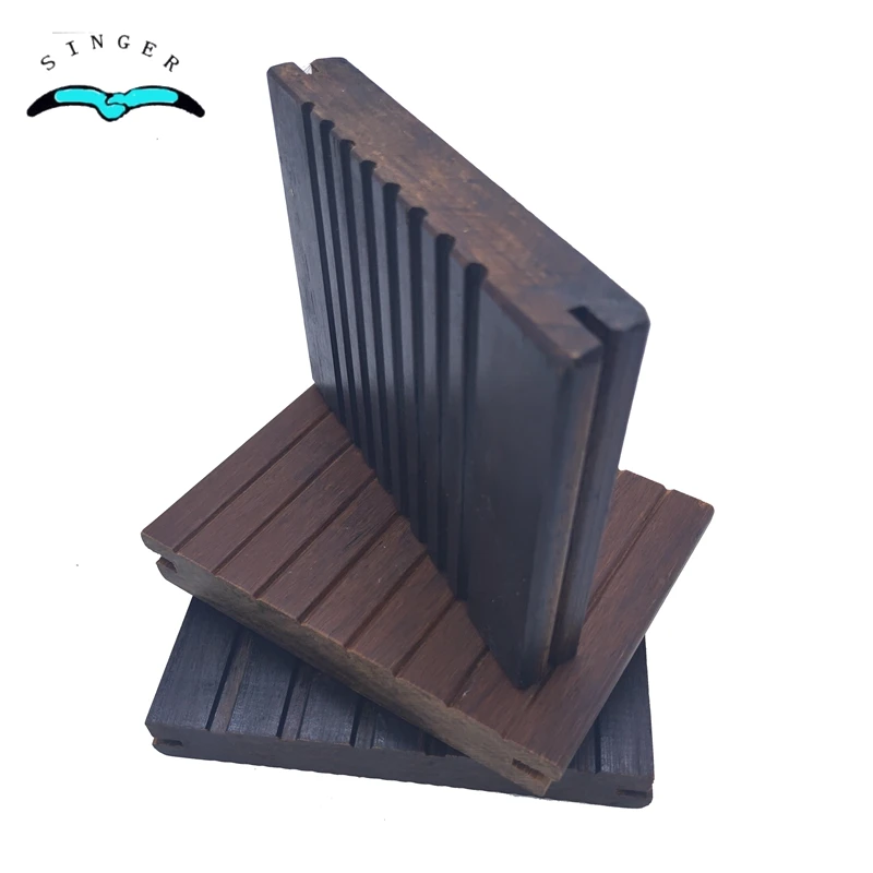 Waterproof deep charcoal bamboo growing underdecking outdoor for flooring