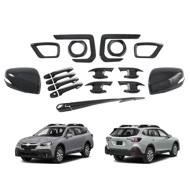 Door Bowl Handle Reversing Mirror Cover Front And Rear Fog Lights Fuel Tank Cover Modification For Subaru 2021