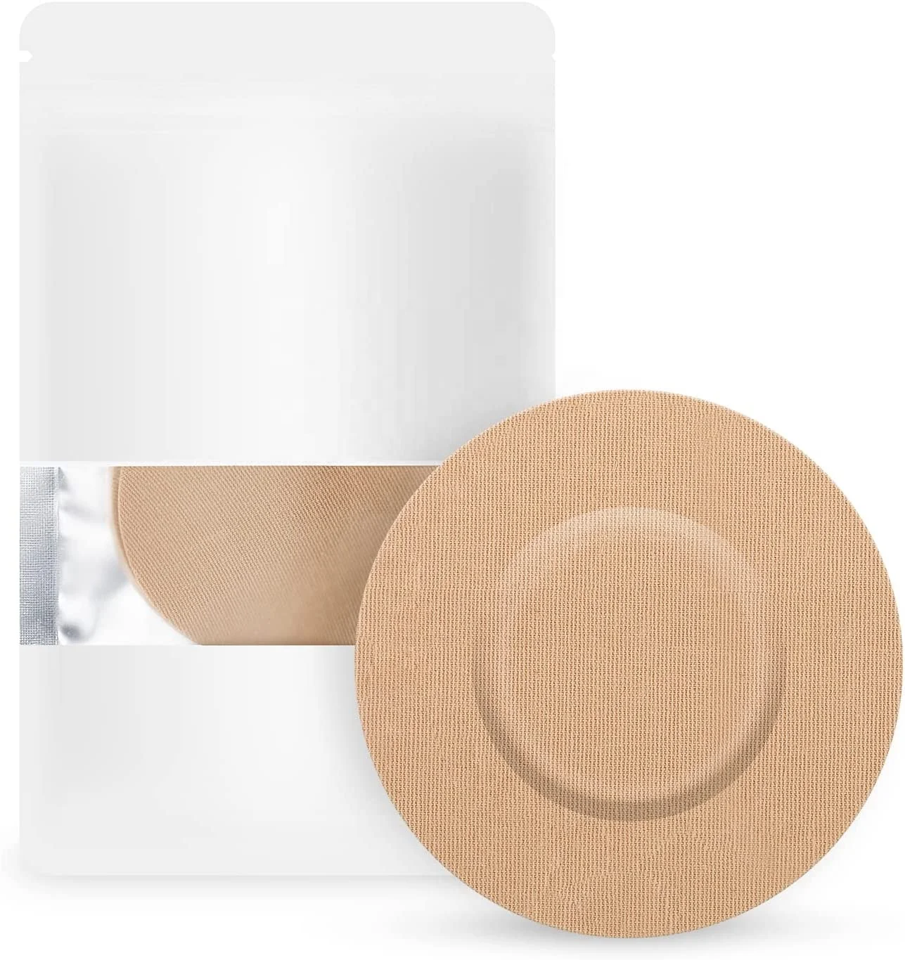 Quick Self Adhesive Purple Sensor Patch Custom Cover For Dexcom G6 Sensors