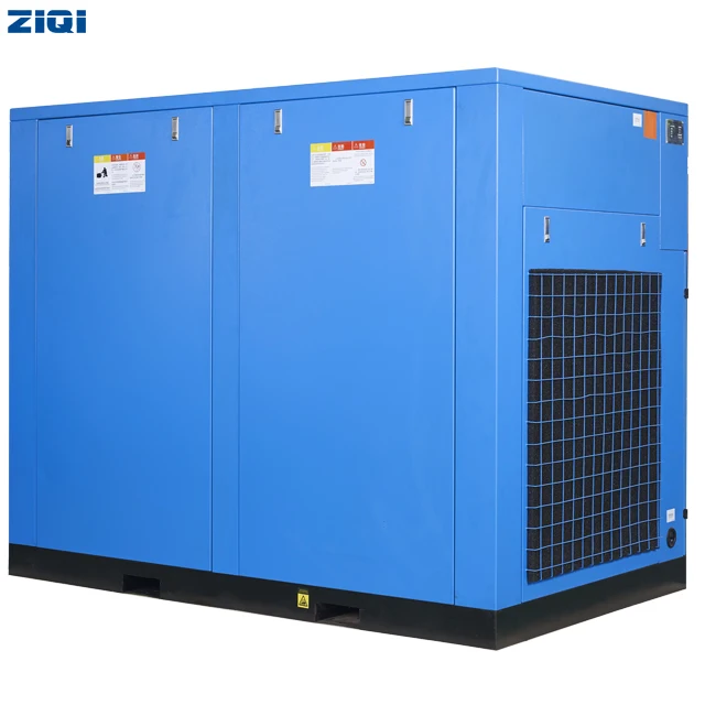 0.7Mpa 0.8Mpa 1.0Mpa 1.3Mpa Industrial High CFM 45Kw 60Hp 220V 380V 415V 440V Three Phase Stationary Rotary Screw Air Compressor