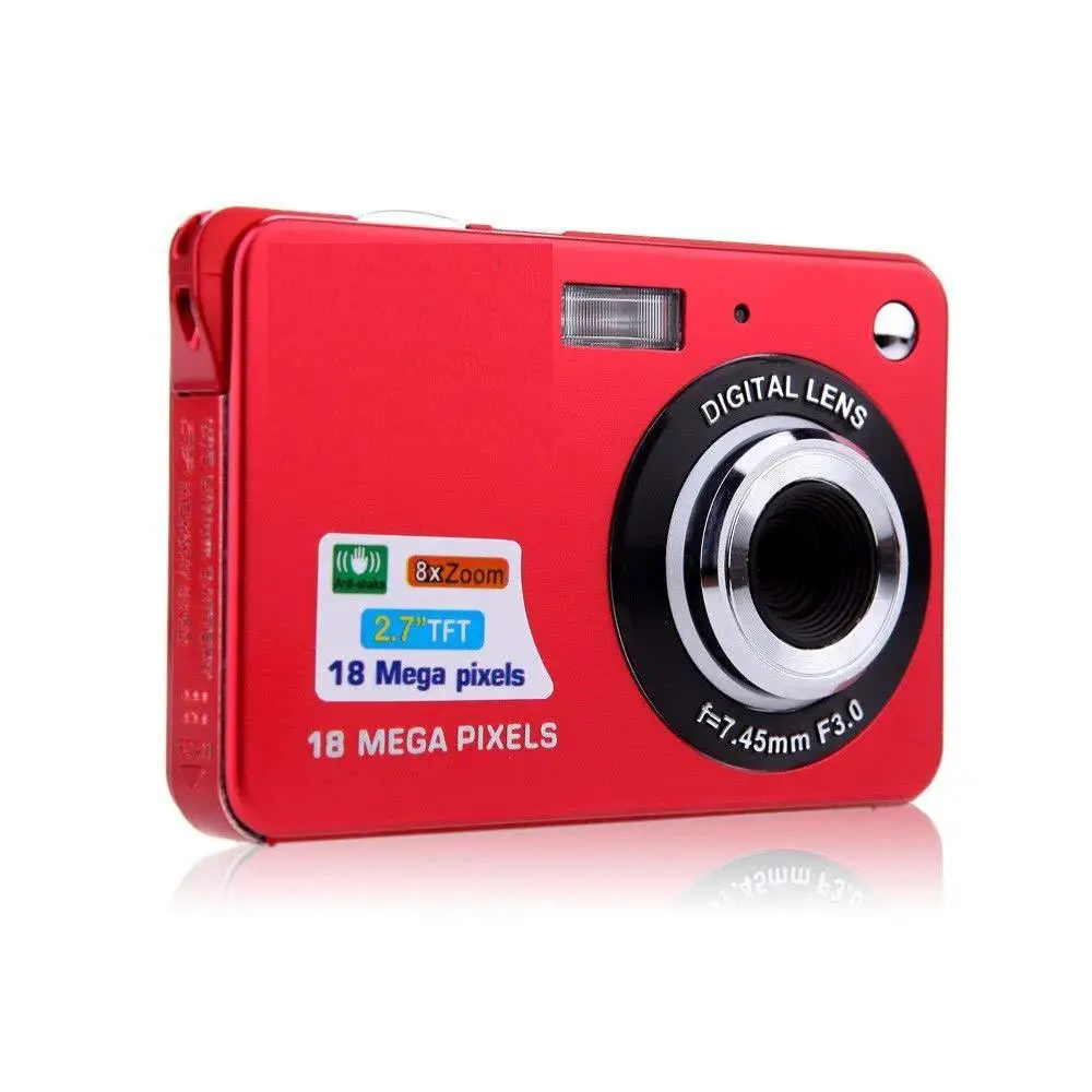 Mini Wifi 360 Degree  48 Megapixel Kid Camera  2.7 Inch LCD Screen Rechargeable Cameras HD Digital Camera