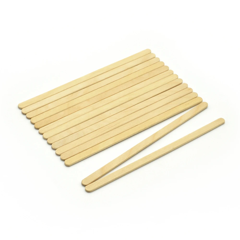140mm Disposable wooden Stirrer wooden coffee stirring stick