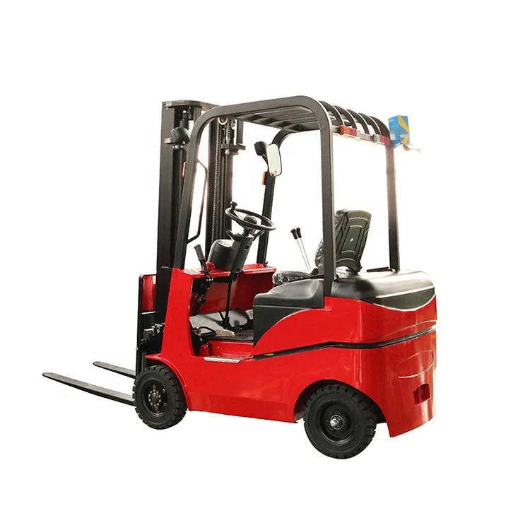 Mounted electric forklift stacker 1.5 ton loading and unloading forklift 2 ton stacker four-wheel balancing forklift
