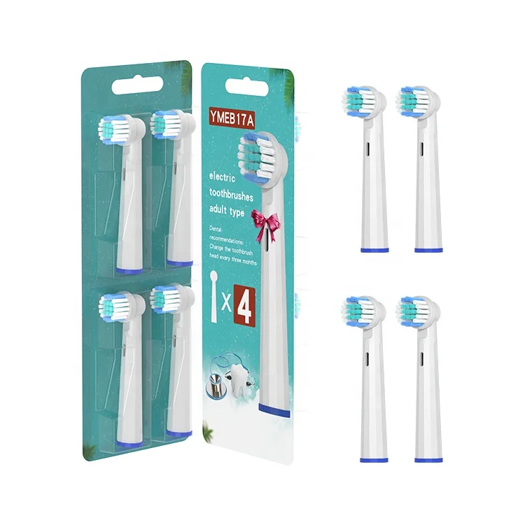 Эксклюзивная распродажа семьи упакованы для взрослых отбеливание поворотная головка совместимый Электрический электрическая зубная щетка аккумуляторная зубная головки Eb-17A/SB17A