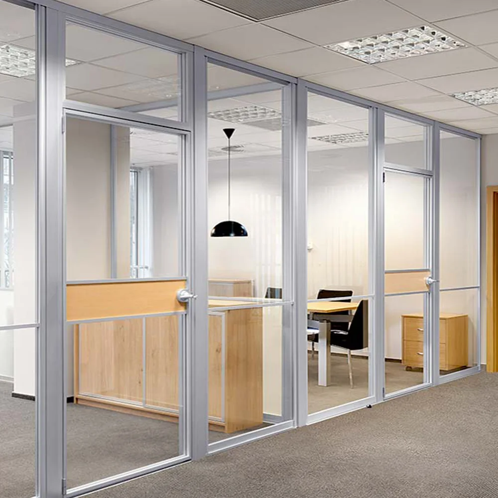China Suppliers Interior Doors Glass Partitions Wall for Office [egood partition]