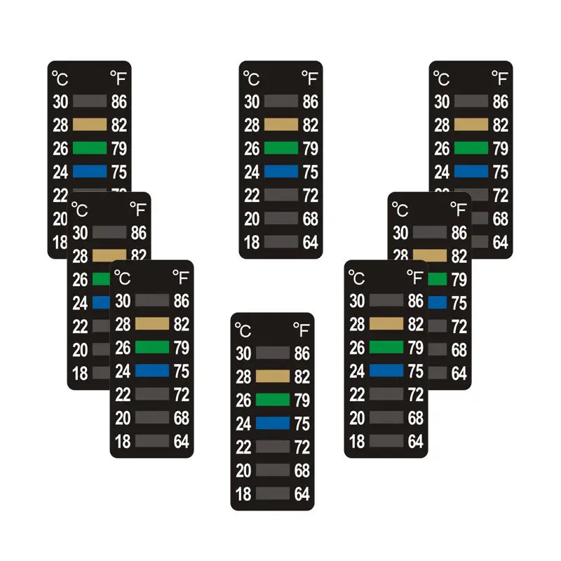 Customized Fish Aquarium Thermometer Most Accurate Glass Aquarium Thermometer Stickers