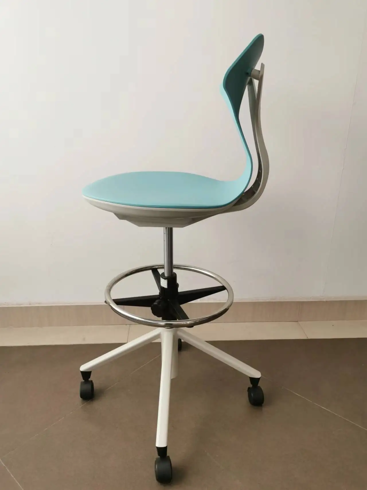 GS-1830A-2 Whale Design Height Adjustable Armless PP Lab Chair for Home Office Bedroom hotel Workshop or Hospital