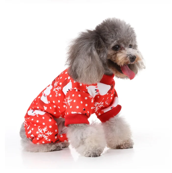 High quality wholesale pet dog wear clothes Christmas costume