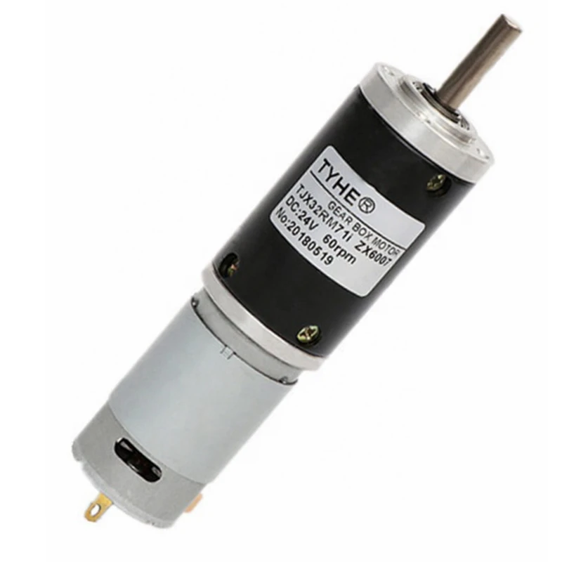 Товарный запас малошумный D32mm 3000 об / мин DC планетарная передача для электронного управления