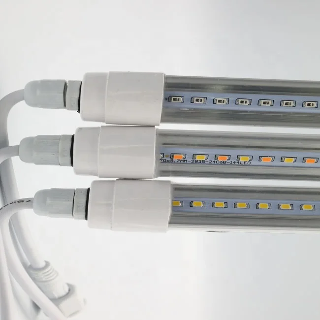 High CRI  Ra95  Warranty 3 year  9W 15W 18W  3ft/4ft/5ft/6ft IP65  waterproof led tube T8 LED Grow Light