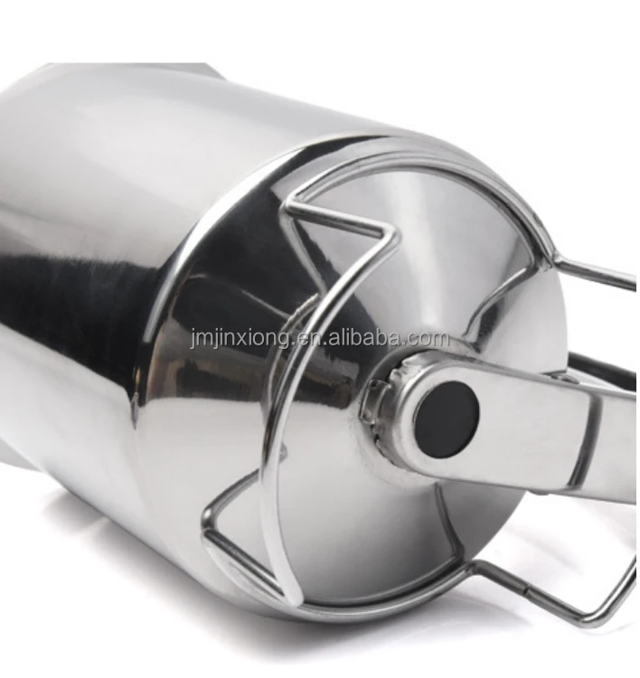 Waffles Muffin Mix Crepes Cupcake Handheld Home Stainless Steel Handheld Measuring Cake Dough Mixer Pancake Batter Dispenser