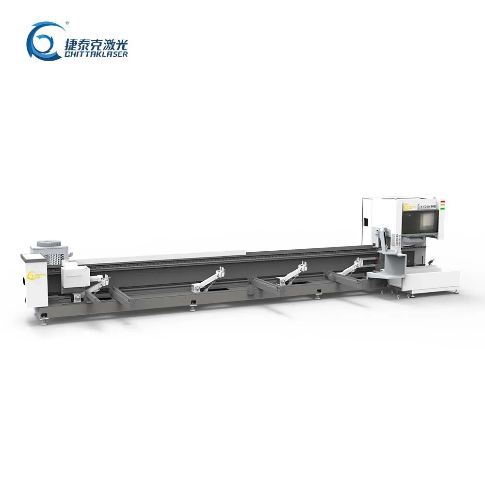 Laser pipe cutting speed, burr-free 120mm chuck 40mm intelligent fully automatic laser cutting machine