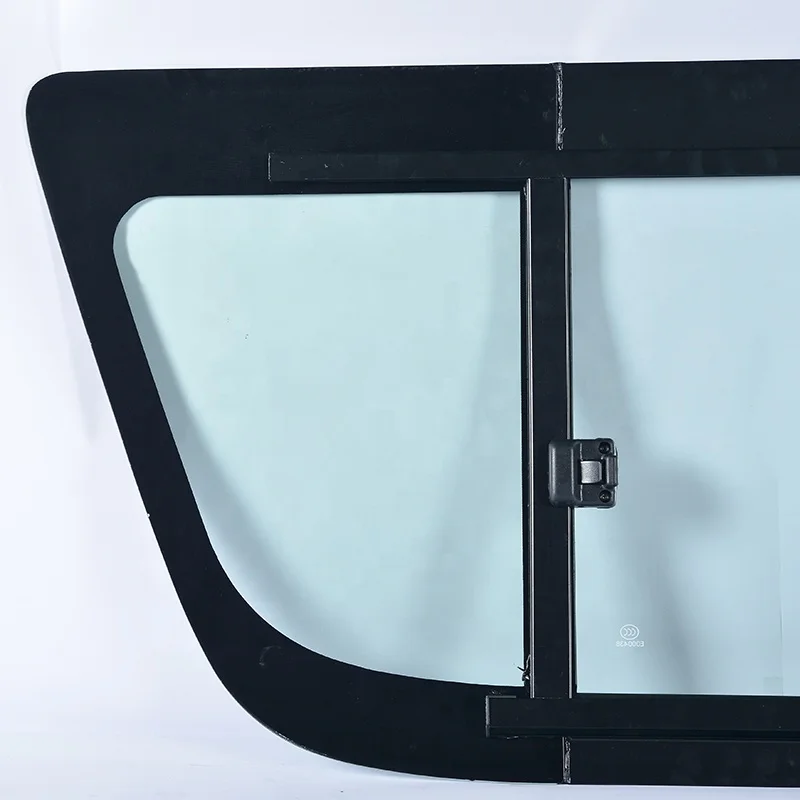 
actory outlets 2005 middle side window HIACE Van car sliding windows with frame 