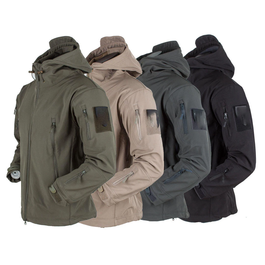 Винтажная ветрозащитная водонепроницаемая куртка Softshell для походов охоты езды на открытом