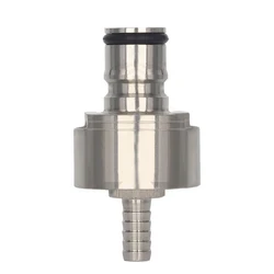 Stainless Steel Carbonation Cap for Soda PET Bottles Ball Lock Carbonation Cap