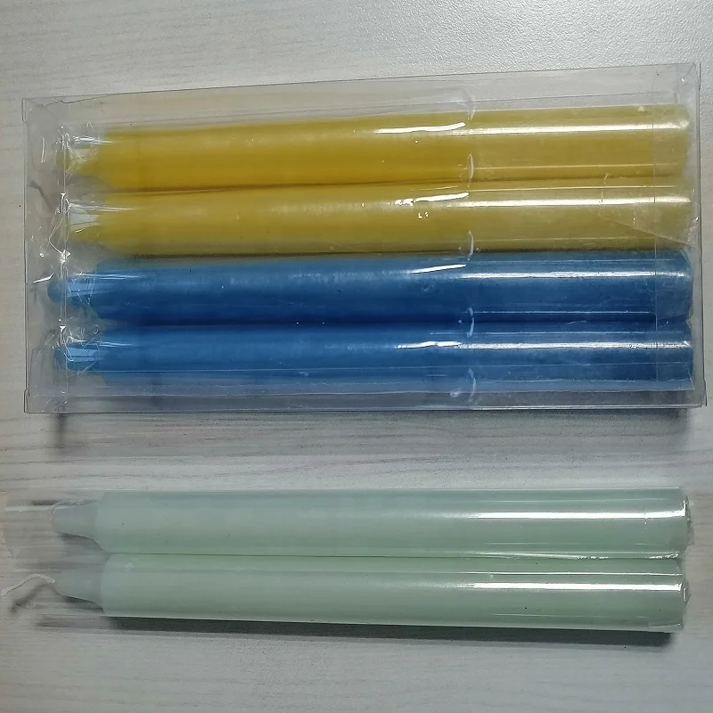 CHEAP PRICE PURE PARAFFIN WAX COLORED CANDLE FOR WHOLESALE