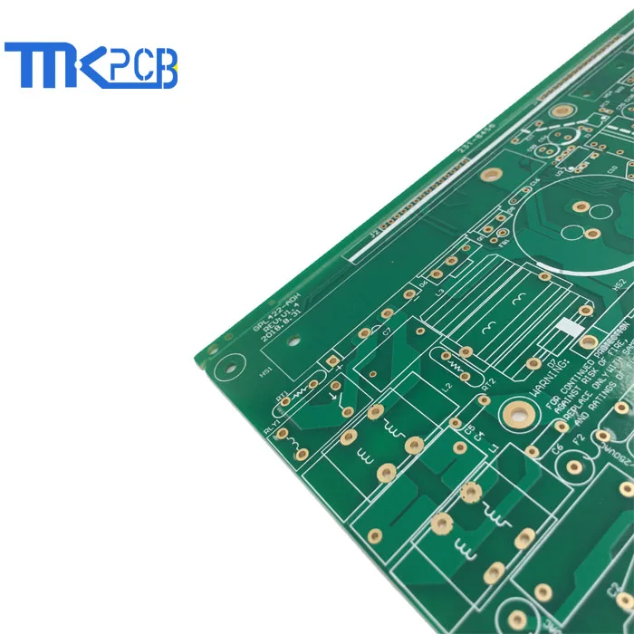 1Quick turn PCB Manufacturing service Green soldermask and ENIG for industrial controllers PCB Board