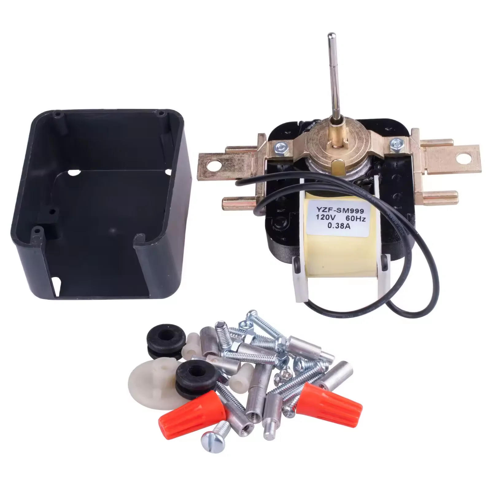 DC97-17004B Washer Flange Shaft Assembly with DC60-40137A Spider Hex Bolt (6 Pack) Compatible with Samsung Washing Machine