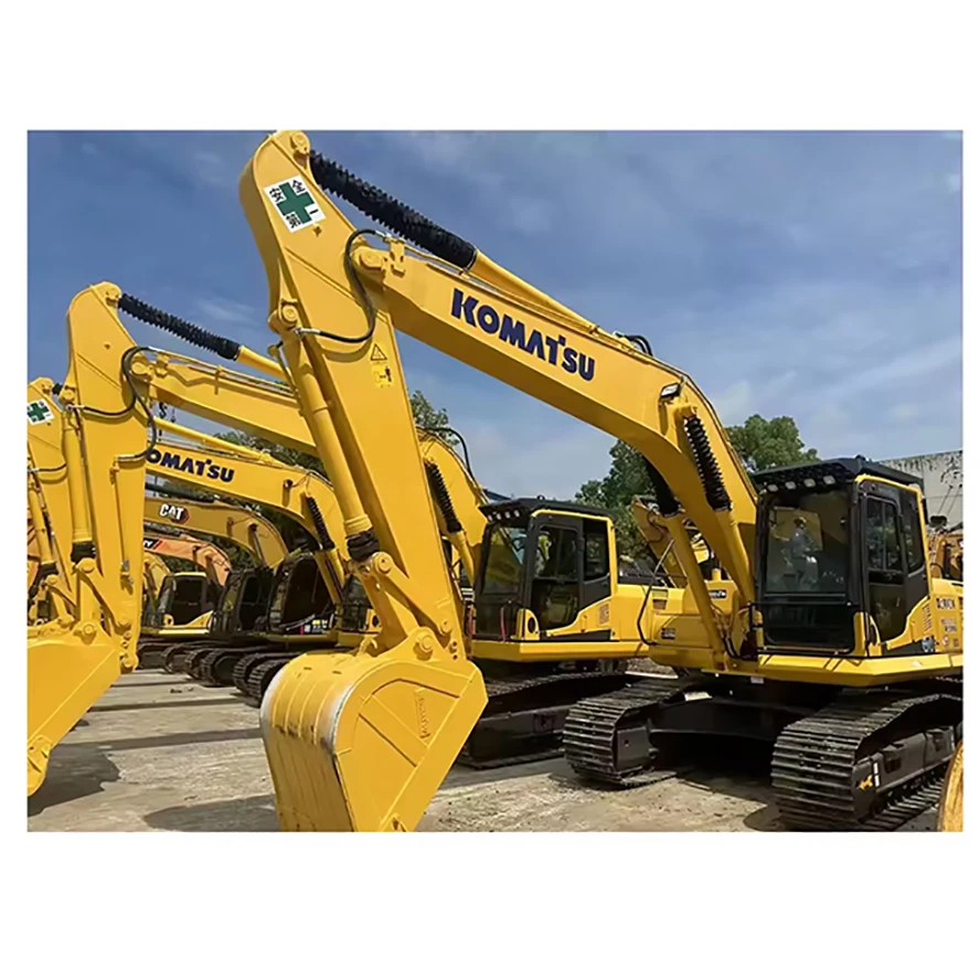 Б/у Komatsu 200-8 подержанный гусеничный строительный станок экскаватор