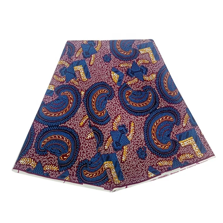 Yachitex High Quality Wholesale Wax Print Fabric African For Costume