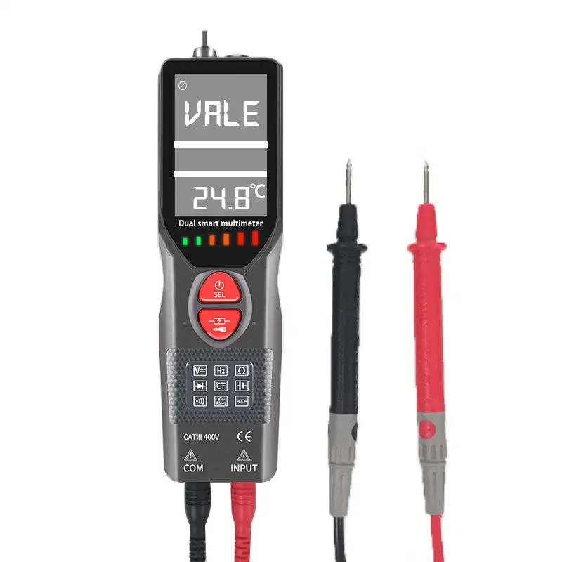 6000 Counts Auto Range Multi Tester AC/DC Voltmeter Ohmmeter Pen Type Digital Multimeter with NCV Detection