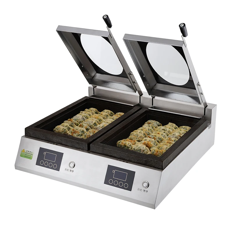 Automatic Double Factory direct sales Frying Machine for Wholesale Commercial Kitchen Cooker for Fried Dumplings