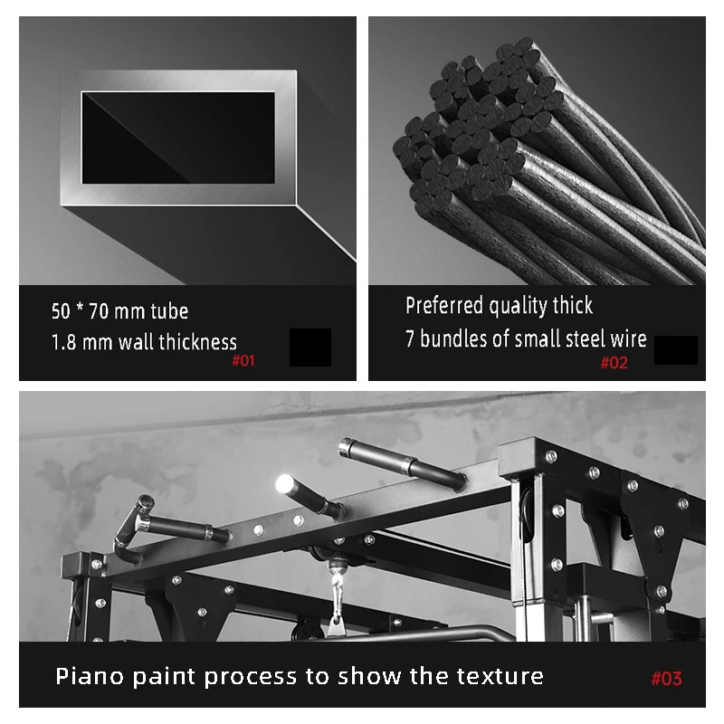 Powerful multi functional Smith gantry machine squat rack  for fitness equipment Gym machine