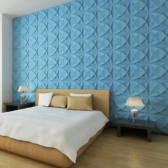 2020 wall art decor modern pvc ceiling wall panel 3d for reception