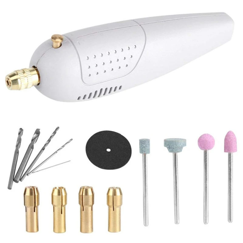 
12V Mini Portable Handheld Compact Electric Drill and Grinder mini hand drill micro-drill Electric grinding 
