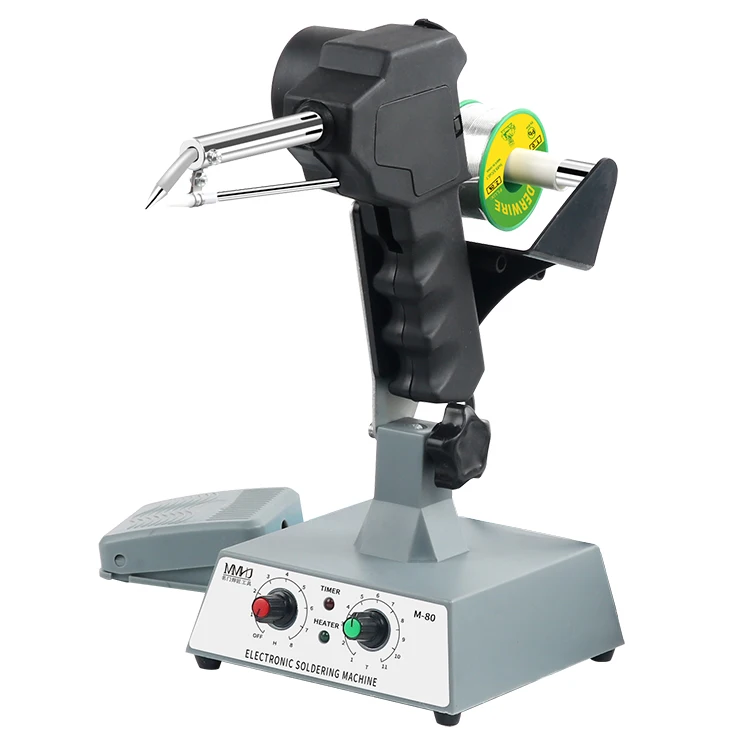 Pedal automatic soldering machine repairing welding electromechanical soldering iron workbench machinery and equipment