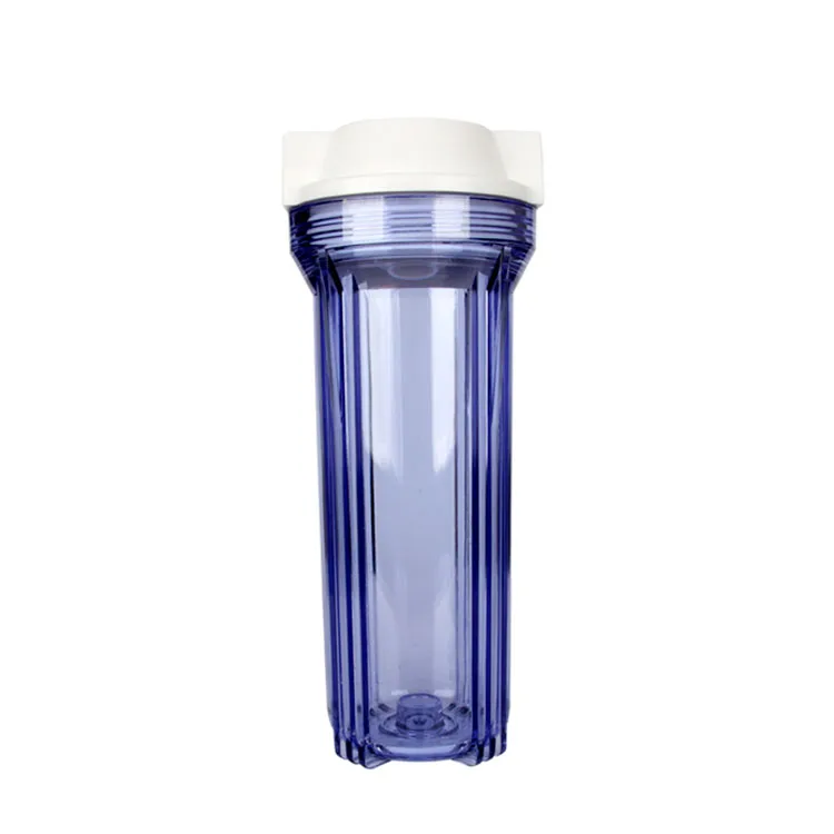 Reverse Osmosis 10 20 Inch High Pressure Plastic Clear Water PVC Filter Housing