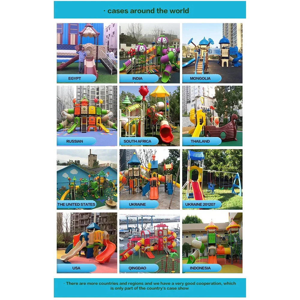 HUADONG Plastic indoor playground toy, Mini indoor playground toy