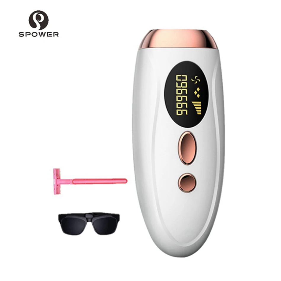 Painless Permanent Hair Removal At Home Ipl Waterproof 5 In 1 Usb Rechargeable Epilator Women Facial Dermaplaning Tool Remover