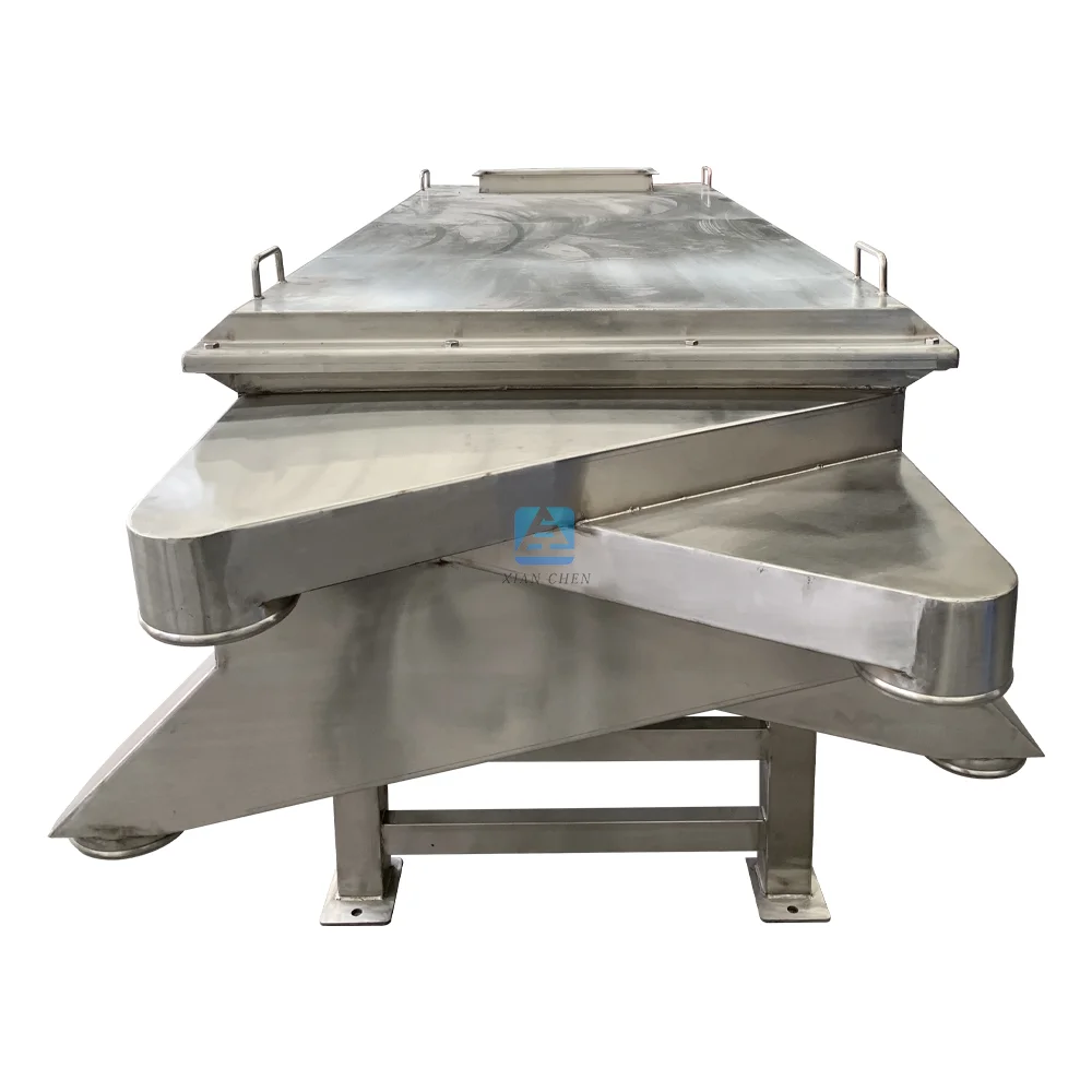 Linear Vibrating Sieve Sand Vibrating Screen Sieve Machine Industrial Sand Vibrating Screen Sieve Machine