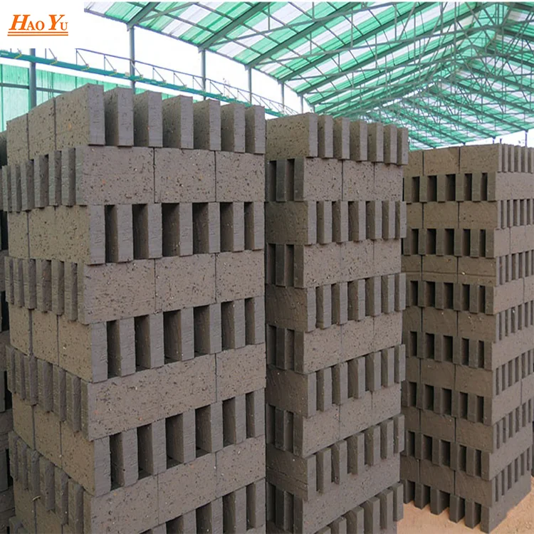 Tunnel kiln red brick plant building fire coal or diesel gas kiln dry kiln plant with robot stacking machine to reduce worker