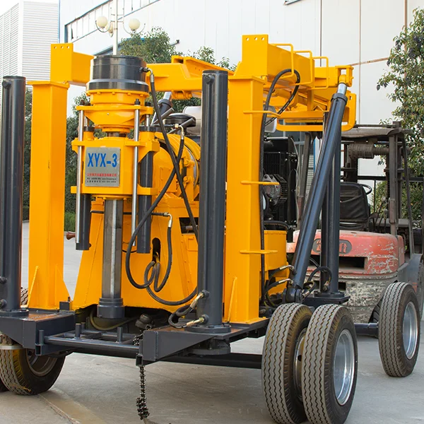 Portable soil testing core drilling rig machine geology Well rig granite diamond core drilling rig
