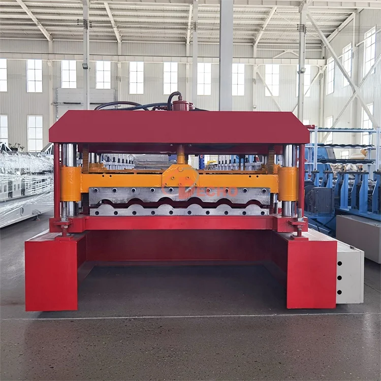Fast Galvanized Steel Roofing Sheet Press Machine Glazed Roll Forming Machine Metal Siding Machine