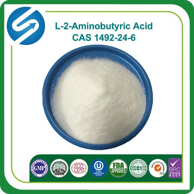 L(+)-2-Aminobutyric Acid L-2-Aminobutyric Acid L-(+)-2-Aminobutyric Acid CAS 1492-24-6 CAS No.1492-24-6 CAS 1492246