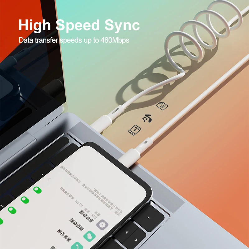 Горячая продажа PD 60W кабель для быстрой зарядки Компьютерные Кабели USB C к Type кабели передачи данных