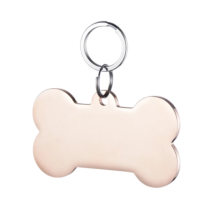 dog tag sublimation keychain