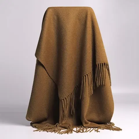 Factory Price Cashmere Scarves Double Sided Winter Scarf Cashmere Tassel Women Scarf Cashmere