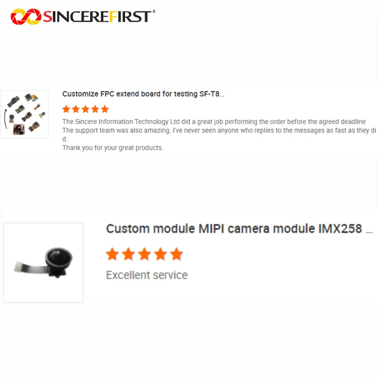 China Leader Optical camera manufacturers 0.2M - 22M Pixel HD cell phone cmos camera module