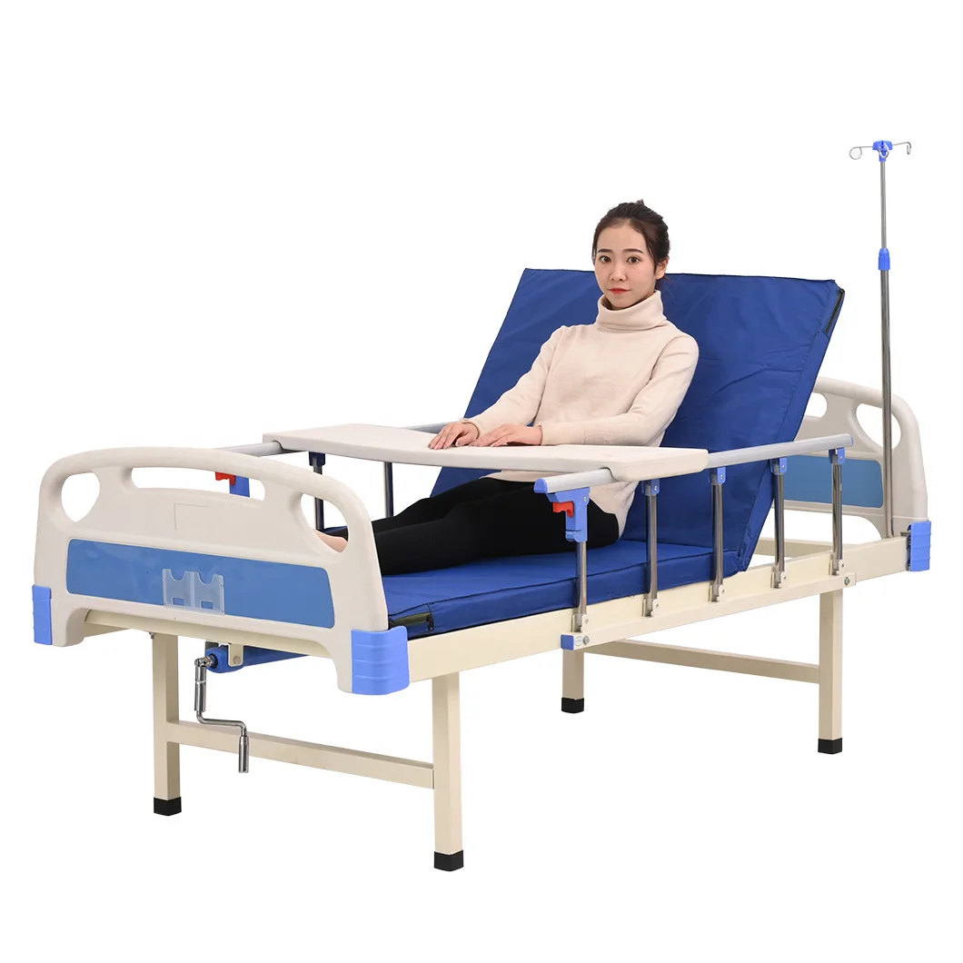 Factory Directly Supply Manual Hospital Clinic Nursing Beds with braking system