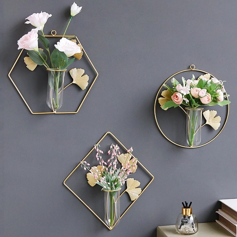 Landscape Terrarium Glass Ball Vase Air Plant Succulent Hanging Flowerpot Container for Home Decoration