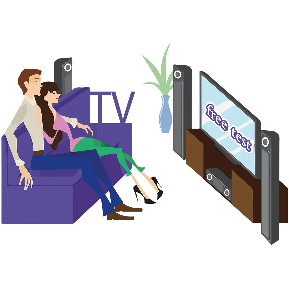 ТВ-приставка новая Android IPTV Смарт подписка панель