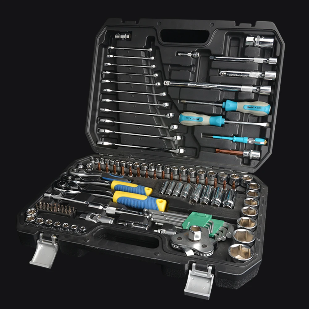 108 Piece Combination Wrench Socket, Special Car Kit for Maintenance and Repair of Automobile and Mechanical Vehicles